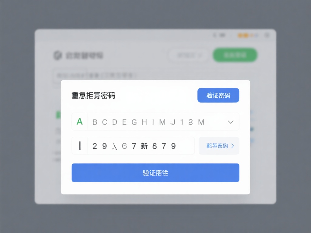 重置密码
验证通过后，你将被引导至密码重置页面。