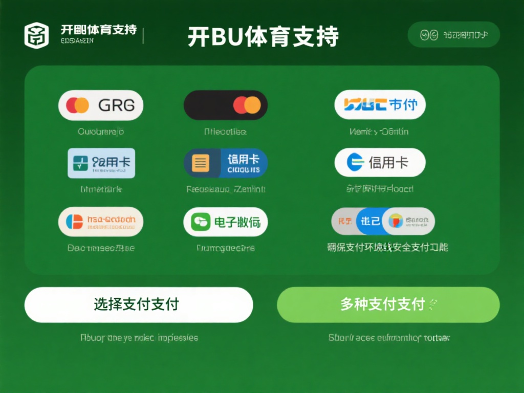 选择支付方式：开云体育支持多种支付方式，包括银行卡
